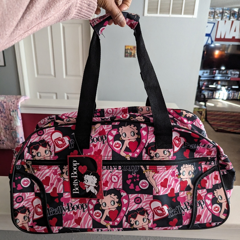 Betty Boop Duffle Bag